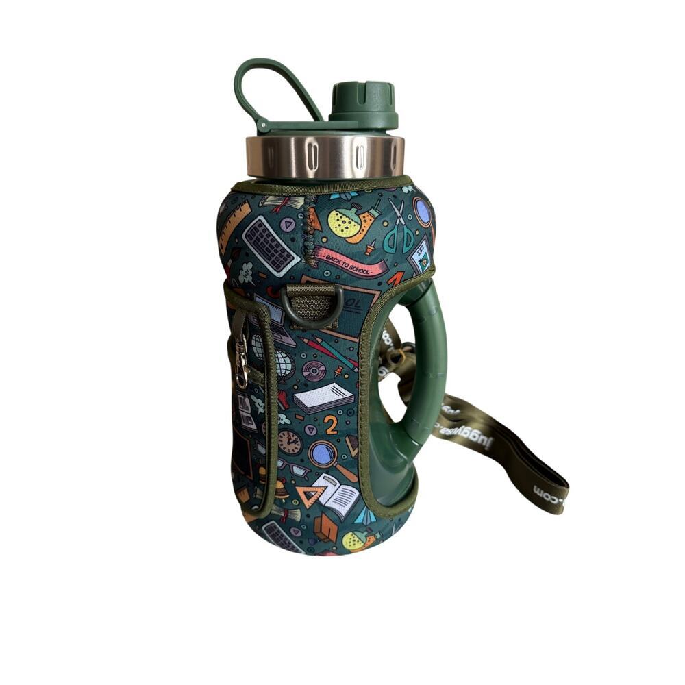 New In Box Juggy Premium Water Jug - Teacher Special Edition 74oz